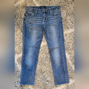 Sweet jean straight crop jeans